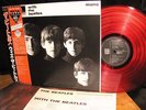 MINT OBI Red Wax   WITH THE BEATLES + BEAT GARAGE  MONO