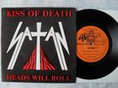 SATAN - 'Kiss Of Death'  very rare original NWOBHM 7