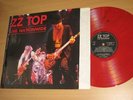 ZZ TOP RED VINYL LP - LIVE NATIONWIDE / 1980 USA MINT