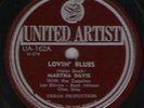 78 RPM Martha Davis United Artist UA-162 in E-
