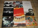 THE CURE - U2 - NEW ORDER - RED HOT- CHILLI PEPPERS LPs