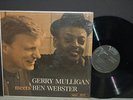 GERRY MULLIGAN MEETS BEN WEBSTER Verve CLEF LOGO SHRINK