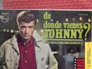 JOHNNY HALLYDAY,A plein coeur, SPANISH EP+languette. m-