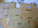 SCHERCHEN Bach Art of Fugue rare UK  Decca LXT 2503 3lp