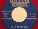 LEE ANDREWS Bells Of St. Mary RARE DOO WOP 45 Red Wax