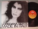 LOREDANA BERTE' - Made in Italy WARHOL cover LP 1981