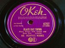 MEMPHIS MINNIE: Black Rat   OKEH 6707   RARE BLUES 78