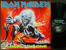 Iron Maiden - A Real Live One  (Korea Rare LP) '93, EX