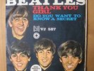The Beatles 45 vee jay thank you girl originale
