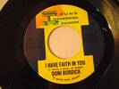 Doni Burdick 45 I Have Faith In You Rare Northern Soul