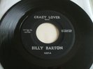 Billy Barton Crazy Lover RARE Rockabilly 45 NO LABEL