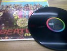 THE BEATLES SGT PEPPER BLACK CAPITOL FIRST PRES RARE LP