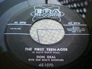 ROCKABILLY 45 DON DEAL EDDIE COCHRAN ERA 1ST TEEN-AGER