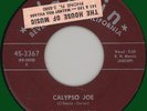 RAY JOHNSON Calypso Joe 45rpm Aladdin 1957