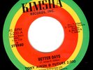 TONY AIKEN funk 45 KIMSHA “Better Days / Soul Disco” NM