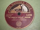 COMEDIAN HARMONISTS The Barber of Seville, 78rpm X4758