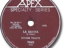 Rare 1959 RITCHIE VALENS 78 RPM Record. La Bamba/Donna