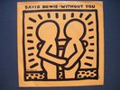 RARE KEITH HARING 7” ART COVER DAVID BOWIE