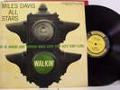 THE MILES DAVIS ALL STARS WALKIN 1950's LP EX