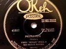 Electric OKeh 41317 Fred Hall Sugar Babies-Piccolo Pete