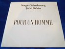 Serge Gainsbourg/Jane Birkin -Pour Un Homme SCHLAGER 7