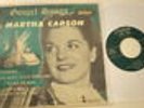 Martha Carson EP Capitol 449 Gospel Songs