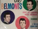  The BELMONTS Spain EP +  PS 1963 doo wop