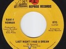 RANDY NEWMAN Last Night I Had A Dream GARAGE MOD SCORCH