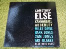 Cannonball Adderley Somethin' Else Blue Note 1595 LP