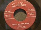 45 FOUR BARS on CADILLAC Love Me Forever rare doo wop