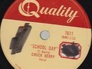 Chuck Berry . School Day . 78 rpm