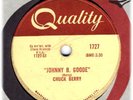 CHUCK BERRY # 8 1958 78 Johnny B Goode/Around & Around