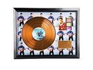 ELVIS BLUE HAWAII GOLD COATED DISPLAY DISC FRAMED
