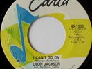 rare Soul 45 DEON JACKSON i can't go on CARLA