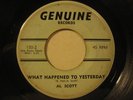 AL SCOTT 45 GENUINE RARE NORTHERN SOUL HOLY GRAIL HEAR