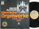 MARIE CLAIRE ALAIN Buxtehude Compl. Organ W. EMI 7 LPs