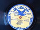Bo Carter Bluebird Records Please Warm My Weiner 78
