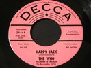 The Who   Happy Jack   Decca 45 pink promo