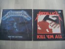 2 Metallica lp Kill em All Ride the lightning original