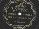 MISSOURIANS Vine Street Rag VICTOR SCROLL HOT JAZZ L K