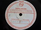 WEST AFRICAN CHORAL & PERCUSSION TEST PHILIPS 78 RPM E+