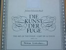 SCHERCHEN / BACH art of fugue   RARE unpublished pyral