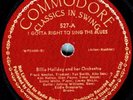 Billie Holiday and her Orchestra on 1939 Commodore 527