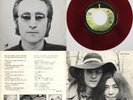 JOHN LENNON MIND GAMES Japan red vinyl pict. sleeve 7