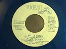 Elvis Presley Little Sister/paralyzed Blue vinyl promo