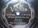 King Oliver-Victor 38134 Boogie Woogie/Mule Face Blues
