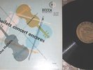 Heifetz Concert Encores w/Bay-Rare Decca Lp-NICE