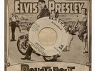 Elvis WLP Roustabout/One Track heart & promo sleeve