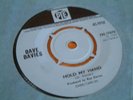 DAVE DAVIES(KINKS) hold my hand UK PYE 1969 ORIG MINT