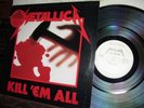 METALLICA dj DMM LP Kill Em All ELEKTRA 60766 whiplash